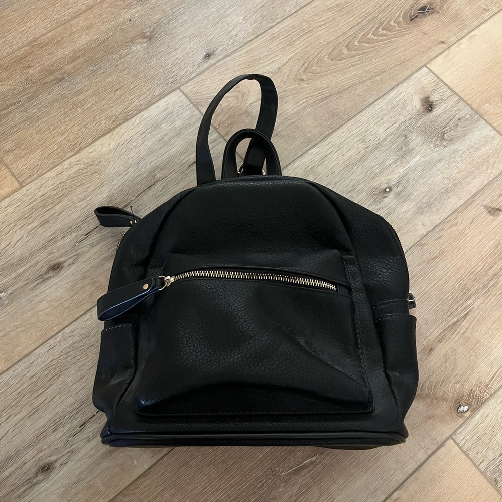 Small Leather Backpack